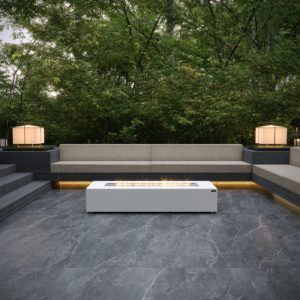 Bioethanol Fire Pit - Mezzo Bioethanol Fire Pit White - Featured Image
