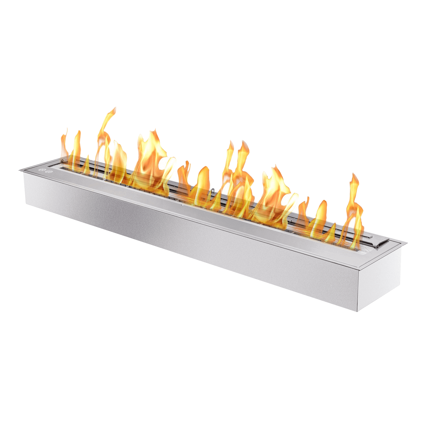 EcoBlaze 1200 - Bioethanol Burner, Bioethanol Fire, Ethanol Fire, Bioethanol Fireplace - Angle View