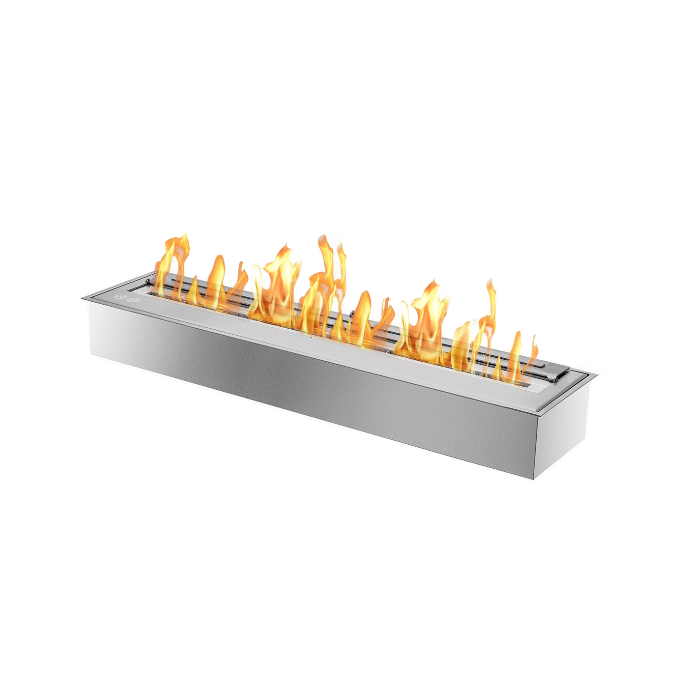EcoBlaze 900 - Bioethanol Burner, Bioethanol Fire, Ethanol Fire, Bioethanol Fireplace - Angled View